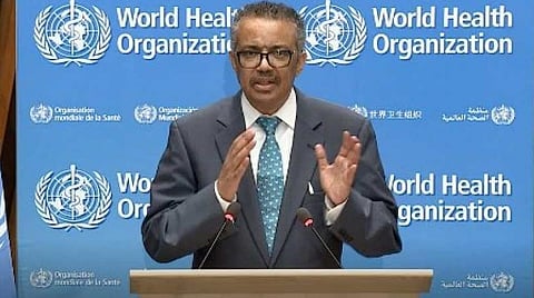 உலக சுகாதார அமைப்பின் தலைவர் டெட்ராஸ் அதானன்: கோப்புப்படம்