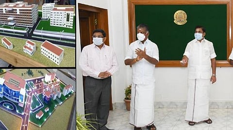 காணொலிக் காட்சி மூலம் அடிக்கல் நாட்டினார் முதல்வர் பழனிசாமி