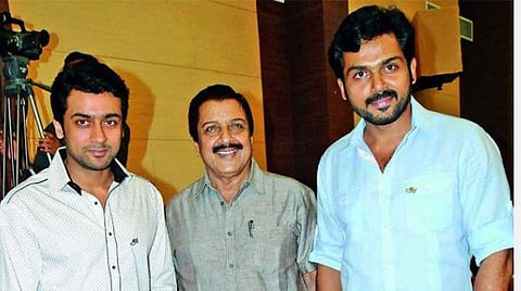 ’’சூர்யாவும் கார்த்தியும் சிவகுமாருக்கு கடவுள் கொடுத்த பரிசு !’’ - நடிகர் சிவசந்திரன் நெகிழ்ச்சிப் பேட்டி