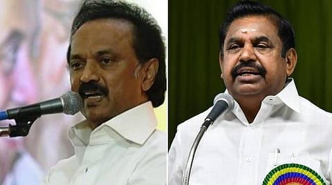 மு.க.ஸ்டாலின் - முதல்வர் எடப்பாடி பழனிசாமி: கோப்புப்படம்