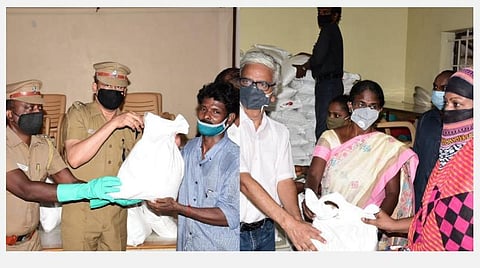 530 இலங்கை அகதிகள் குடும்பங்களுக்கு நிவாரணப் பொருட்கள்; நெகிழ்ந்து நன்றி தெரிவித்த மக்கள்! 