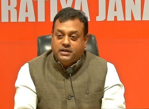 பாஜக மூத்த செய்தித்தொடர்பாளர் சம்பித் பத்ரா : கோப்புப்படம்