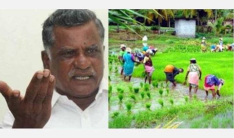 கரோனா பேரிடர் நேரத்திலும் விவசாயிகள் குறித்து மத்திய அரசுக்கு கவலையில்லையா?- 50 சதவீதத்துக்கும் குறைவான ஆதார விலை: முத்தரசன் வேதனை 
