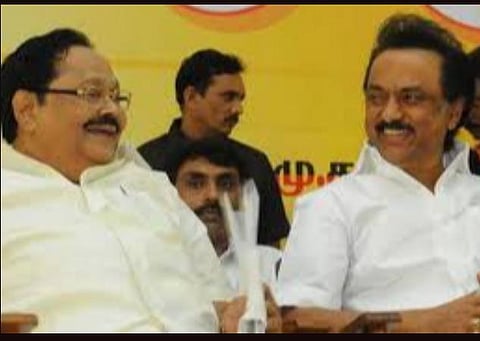 துரைமுருகன் மற்றும் மு.க.ஸ்டாலின்: கோப்புப்படம்