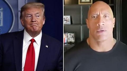 எங்கே நம் இரக்கம் கொண்ட தலைவர் - ட்ரம்ப்பை சாடிய ட்வைன் ஜான்சன்