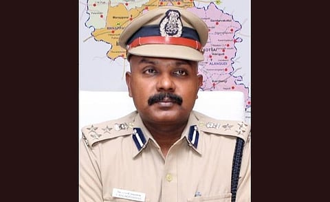 திருச்சி சரக டிஐஜி வே.பாலகிருஷ்ணன்.