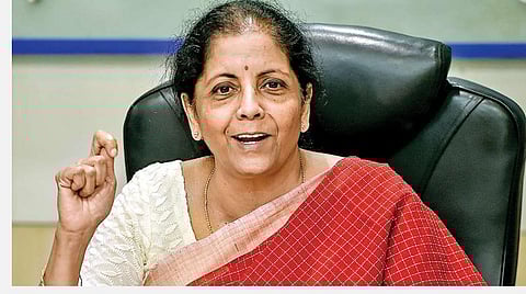 மத்திய நிதியமைச்சர் நிர்மலா சீதாராமன் : கோப்புப்படம்