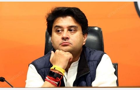 ஜோதிராதித்ய சிந்தியா : கோப்புப்படம்