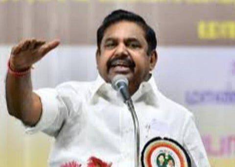 முதல்வர் பழனிசாமி: கோப்புப்படம்