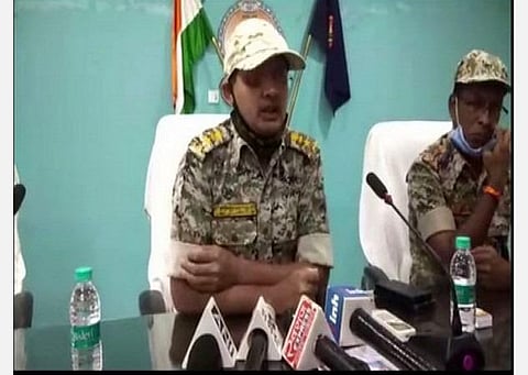 போலீஸ் உயரதிகாரி அபிஷேக் பல்லவ்.