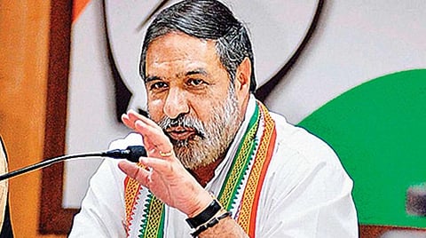 காங்கிரஸ் எம்.பி . ஆனந்த் சர்மா : கோப்புப்படம்