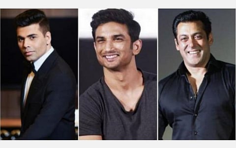 பற்றியெரியும் பாலிவுட்டின் வாரிசு அரசியல் விவகாரம்: சல்மான் கான், கரண் ஜோஹர் உருவ பொம்மைகள் எரிப்பு