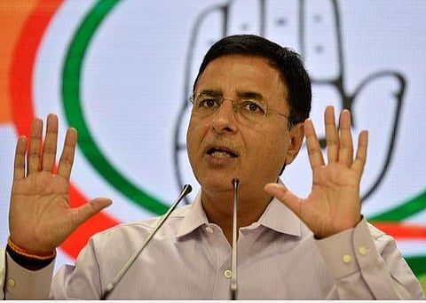 ரன்தீப் சிங் சுர்ஜேவாலா: கோப்புப்படம்