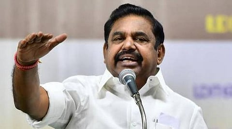 முதல்வர் பழனிசாமி: கோப்புப்படம்