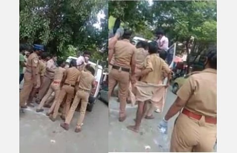 ஊரடங்கை மீறுபவர்கள் மீது நடவடிக்கை எடுக்காமல் காவல் நிலையம் அழைத்துச் செல்வது ஏன்?- மாநில மனித உரிமை ஆணையம் நோட்டீஸ் 