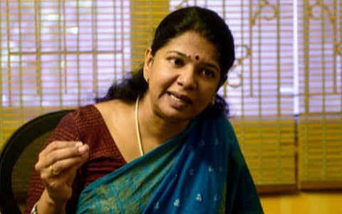 கனிமொழி: கோப்புப்படம்