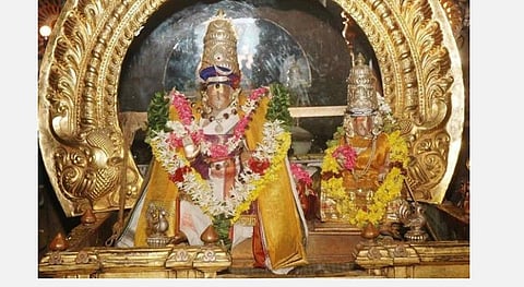 வீட்டிலிருந்தே குரு வார வளர்பிறை பிரதோஷ தரிசனம்;  திருவொற்றியூர் தியாகராஜ சுவாமி கோயில் நேரலை ஏற்பாடு