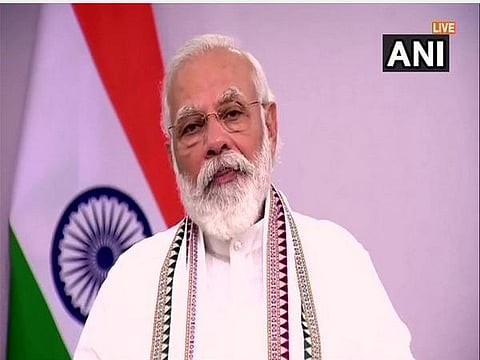 இன்று உலகம் சந்தித்து வரும் சவால்களுக்கு தீர்வு கவுதம புத்தரின் கொள்கைளில் உள்ளது: பிரதமர் மோடி பேச்சு