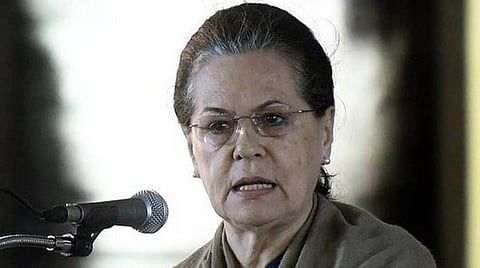 சோனியா காந்தி: கோப்புப்படம்