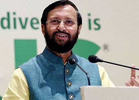 மத்திய அமைச்சர் பிரகாஷ் ஜவடேகர் : கோப்புப்படம்