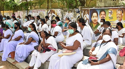 செவிலியர்கள் வேலைநிறுத்தம்