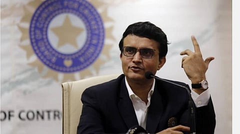 பிசிசிஐ தலைவர் சவுரவ் கங்குலி : கோப்புப்படம்