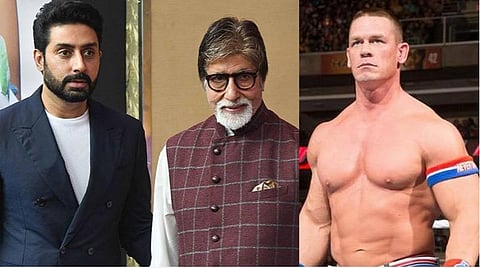 அமிதாப், அபிஷேக் கரோனாவிலிருந்து விரைவில் மீள ஜான் சீனா வாழ்த்து