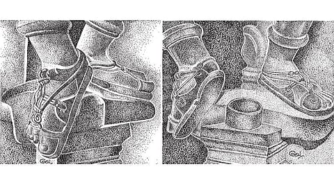 சித்திரப் பேச்சு: கண்ணப்ப நாயனாரின் காலணி