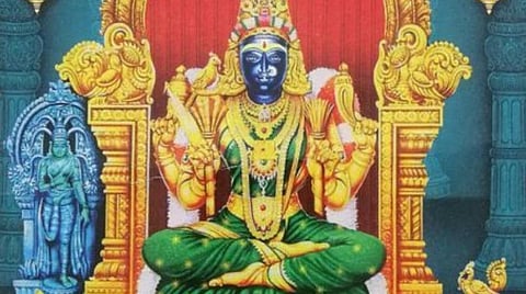 காஞ்சி காமாட்சி, மதுரை மீனாட்சி, திருச்சி சமயபுரத்தா! - தாலியிலும் குங்குமத்திலும் குடியிருப்பார்கள் ; ஆடி ஸ்பெஷல்