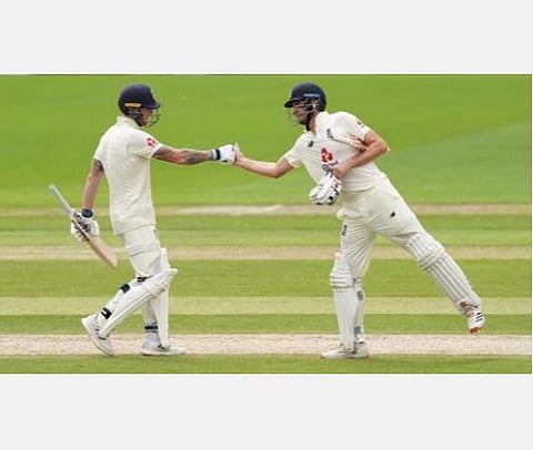 ஸ்டோக்ஸ், சிப்லி மிகப்பெரிய கூட்டணி.