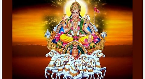 தட்சிணாயன புண்ய கால முதல் ஞாயிறு; சுபிட்சத்தைத் தரும் சூரிய நமஸ்காரம்