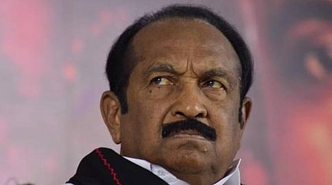 வைகோ: கோப்புப்படம்