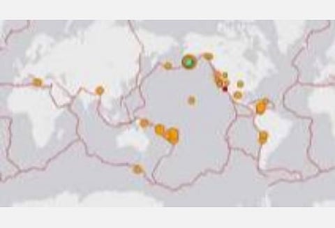 அலாஸ்காவில் சக்திவாய்ந்த நிலநடுக்கம்: சுனாமி எச்சரிக்கை விடுப்பு 