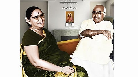 ஏவி.எம்.- ராஜேஸ்வரி தம்பதி