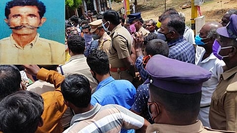 தென்காசி விவசாயி உயிரிழந்த சம்பவம்: வனத்துறை ஊழியர்களிடம் மாஜிஸ்திரேட் விசாரணை- உடலை வாங்க குடும்பத்தினர் தொடர்ந்து மறுப்பு