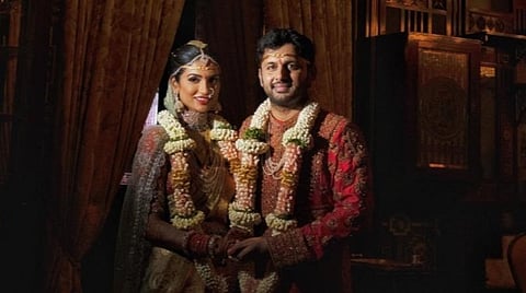 நிதின் - ஷாலினி திருமணம்: திரையுலகப் பிரபலங்கள் வாழ்த்து