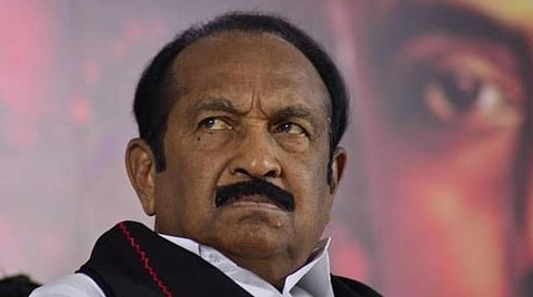 வைகோ: கோப்புப்படம்