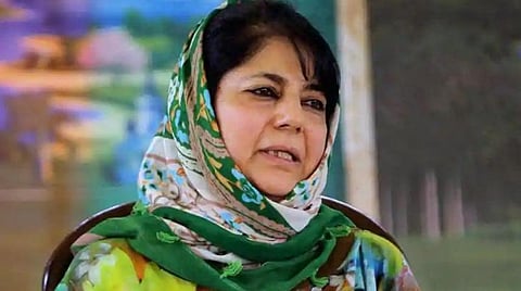 ஜம்மு காஷ்மீர் முன்னாள் முதல்வர் மெகபூபா முப்தி: கோப்புப் படம்