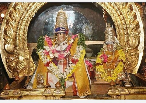 நேரலையில் இன்று சனிப்பிரதோஷ தரிசனம்!  திருவொற்றியூர் தியாகராஜ சுவாமி கோயிலில் ஏற்பாடு