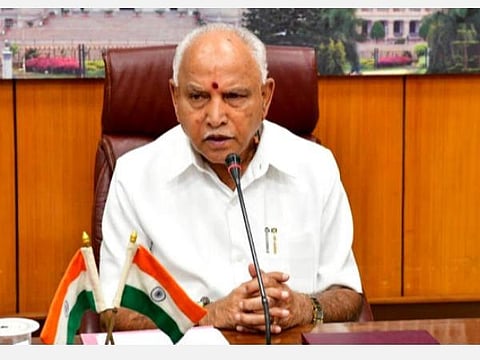 கர்நாடக முதல்வர் பி.எஸ். எடியூரப்பா: கோப்புப் படம்.