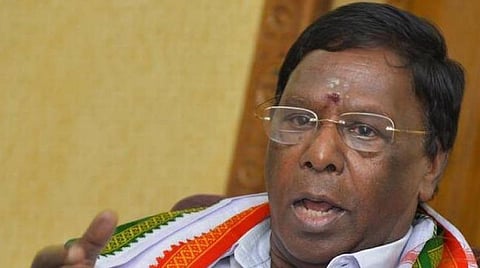 புதுச்சேரி முதல்வர் நாராயணசாமி: கோப்புப் படம்.