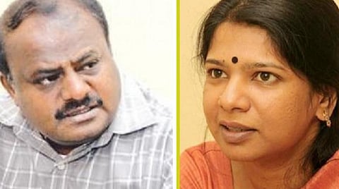 'தென்னிந்திய அரசியல்வாதிகளை இந்தி அரசியல்வாதிகள் மதிப்பதில்லை': கனிமொழியின் கருத்துக்கு கர்நாடக முன்னாள் முதல்வர் குமாரசாமி ஆதரவு