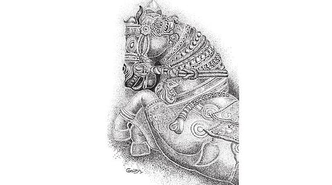 சித்திரப் பேச்சு: அணிகலன்கள் பூண்ட குதிரை