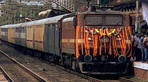 மகாராஷ்டிராவிலிருந்து இயக்கப்பட்ட முதல் கிசான் ரயில் : கோப்புப்படம்