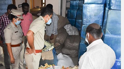 போதைப் பொருட்கள் பறிமுதல்