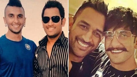 உதவி இயக்குநர் டூ நடிகர்; தோனியைச் சந்தித்த தருணங்கள்: ரன்வீர் சிங்கின் நெகிழ்ச்சிப் பகிர்வு