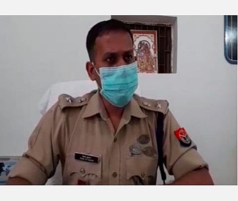 ஆக்ரா எஸ்.எஸ்.பி. பப்லூ சிங்.