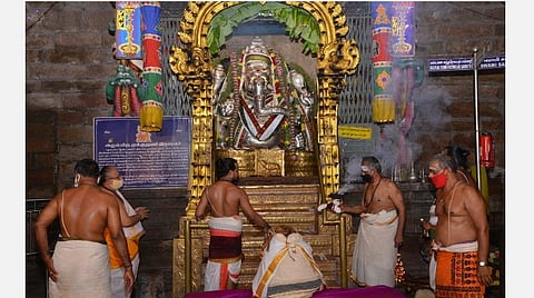 மதுரையில் முக்குருணி விநாயகர் பூஜை நிகழ்ச்சிகள்: இணையதளங்களில் வெளியீடு; 18 படி அரிசியில் பெரிய கொழுக்கட்டை படையல்