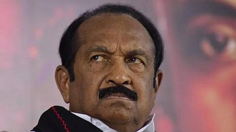 வைகோ: கோப்புப்படம்