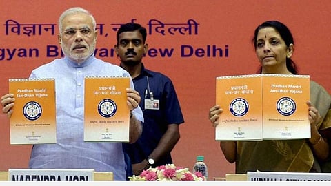 பிரதமர் மோடி, மத்திய நிதியமைச்சர் நிர்மலா சீதாராமன்: கோப்புப்படம்